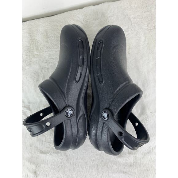 Crocs Lock Slip-Resistant Clogs Black Women’s 9 / Men’s 7 NEW - Picture 4 of 7